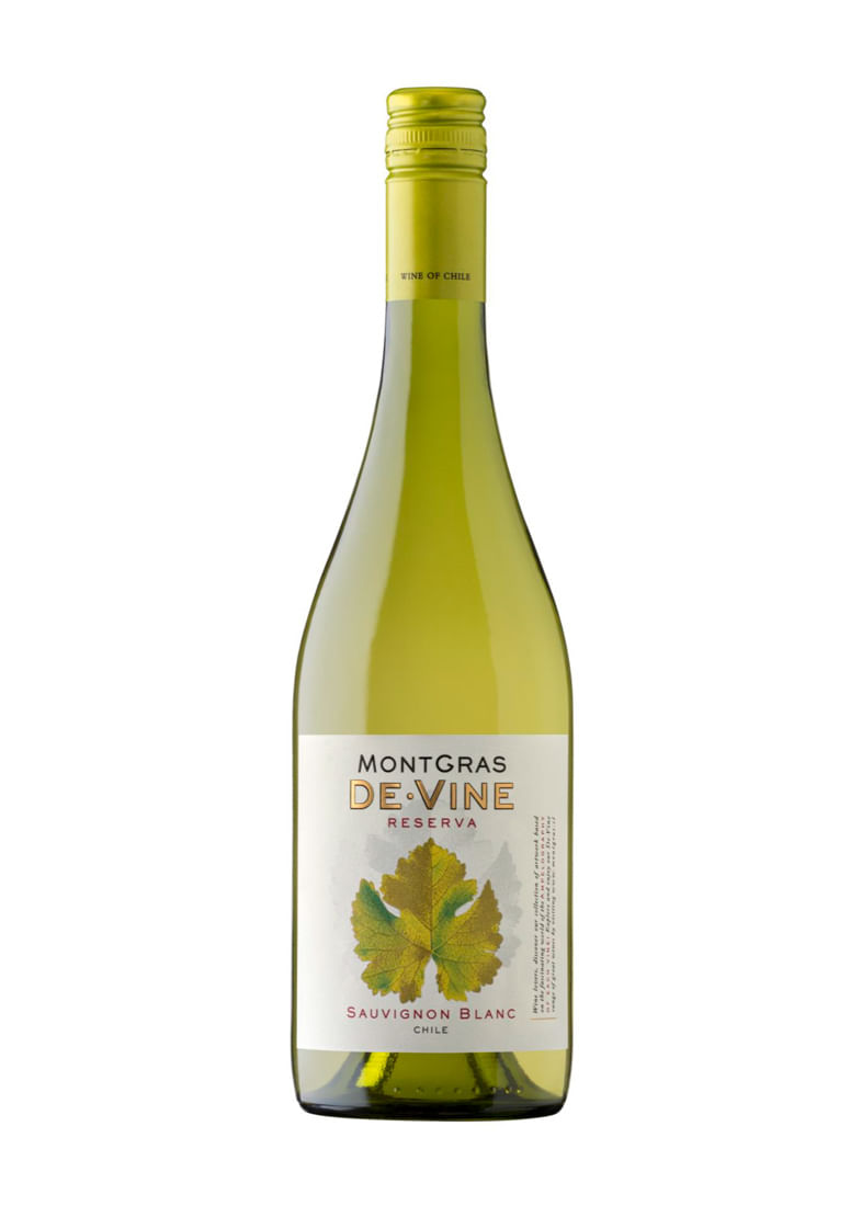Vinho Montgras Reserva de Vine Sauvignon Blanc 2024 Branco Chile 750ml