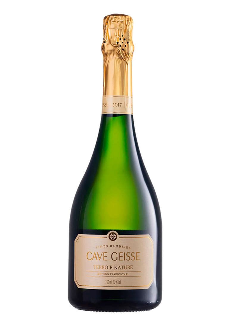 Espumante Cave Geisse Terroir Nature Brasil 750ml