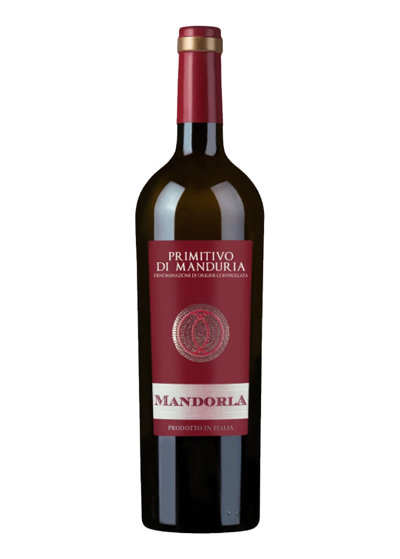 Vinho Primitivo di Manduria DOC Mandorla 2019 Tinto Itália 750ml