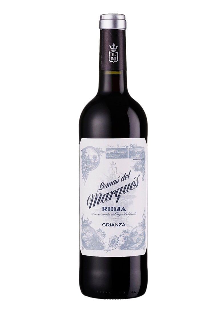 Vinho Lomas del Marqués Rioja Crianza 2020 Tinto Espanha 750ml